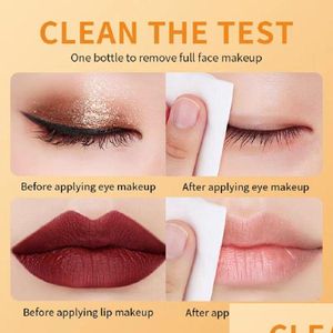 Makeup Remover Natural Gentle Moist Cleansing Oil Deep Face Eye Lips Make-Up Drop Delivery Health Beauty Dhtaw