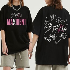 Herren T-Shirts Maxident Case 143 World Tour Stray Kids Maniac TShirt 230404