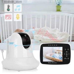 Bebek Monitörler SM935 Bebek Telefon Kamerası Taşınabilir Monitör Bebe Bebe 3.5 inç LCD Bebek Ağlama Alarm Ir Night Visabies Intercom PTZ Bebek Kamera Q231104