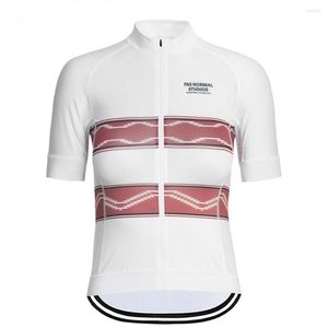 Racing Jackets 2023 Cycling Jersey Women Short Sleeve Bike Road MTB Top Maillot Breathable Silicone Non-slip Shirts