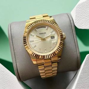 Movimento chinês relógio masculino relógios mecânicos automáticos 41mm safira relógio de pulso de negócios 904l pulseira de aço inoxidável ajustável Montre de Luxe de alta qualidade