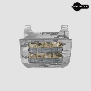 Jagdjacken PEW TACTICAL FORRO STYLE ADAPT MOLLE Panel Front Flap Gear Zubehör