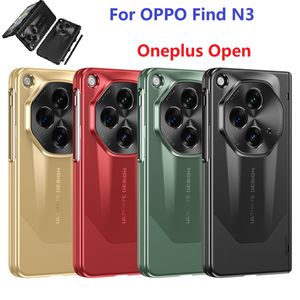 من الصعب مع القلم لـ OnePlus Open Case Glass Firm Film Beliech Full Protect Oppo Find N3 Cover