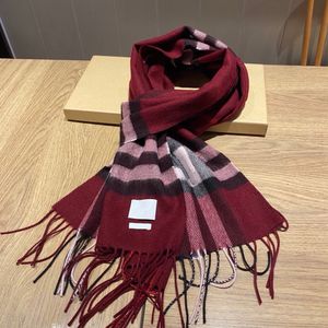 Новый топ, женский дизайнерский шарф, модные мужские роскошные 100% кашемировые шарфы для длинных накидок, размер 180x30 см, рождественский подарок, классические зимние теплые шарфы