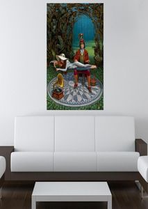 Michael ChevalImagine III, печать на холсте, современная высококачественная настенная живопись для домашнего декора, картины без рамы6355617