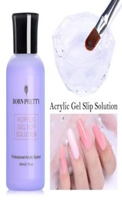 Född Pretty 60 ml Nail Slip Solution Gel Polish Quick Building UV Gel Poly Extension Acrylic Lacquer Nail Art Tool Manicure9369255