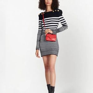 Balm Brand sexy dress 2023 Women's new Spring Letter striped skirt Party Dresses dinner dress ladies classic fashion logo knitting skirt birthday Mother's Day gift