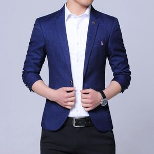 Men's Suits 2023 Slim Urban Light Business Hair Stylist Handsome Suit / Male Simple Boutique Fashion Casual Blazers Jacket Coat