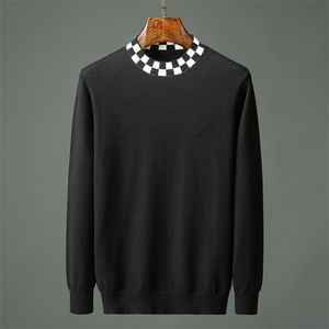 SS2024 Nya europeiska herr- och kvinnors designertröja Vintage Classic Fashion Men's Sweater broderade Crewneck Bekväm högkvalitativ G02