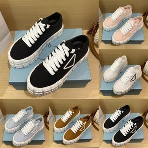 Schuhe Freizeitdesigner Par Sneaker Gabardine Nylon Brand Wheel Trainer Luxus Canvas Sneaker Mode -Plattform Festkörper -Steigerung Schuh Jogging Walking Sport