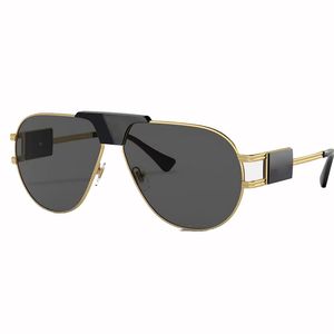 5A Sonnenbrille VS VE2252 Special Project Pilot Eyewear Rabatt Designer-Sonnenbrille Metallrahmen 100 % UVA/UVB mit Brillentasche Box Fendave