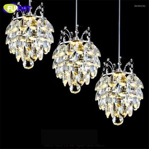 Pendant Lamps FUMAT K9 Crystal Lights For Living Room Dining Kitchen Lustre Luxurious Modern Led