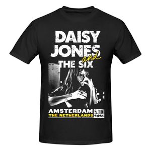 Herren T-Shirts Daisy Jones The Six Vintage Retro T-Shirt Oneck Cotton Custom Short Sleeve T-Shirt 230404