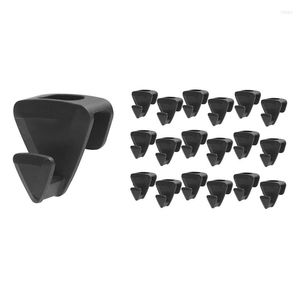 Wieszaki Ruby Space Triangles Hooks Zestaw akcesoriów Ultra-premium wieszak Triple Closet 36pc Black