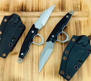 Athlon Ring Knife S35VN Blade G10 Handle camping outdoor tool Pocket EDC knives