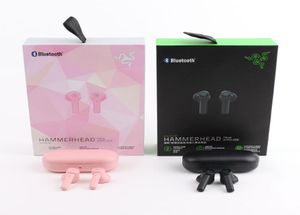 Razer Hammerhead fones de ouvido sem fio bluetooth Fones de ouvido de alta qualidade Som Gaming headset tws esportes fones de ouvido bluetooth Fase Shipp9038380