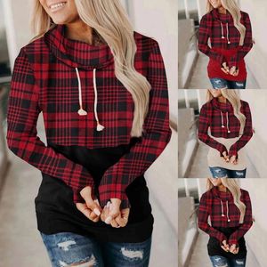 Women's Hoodies Women Christmas 3D Print Party Long Sleeve Pullover Hooded Sweatshirt Length Zippe Hoodie Thin Tunic