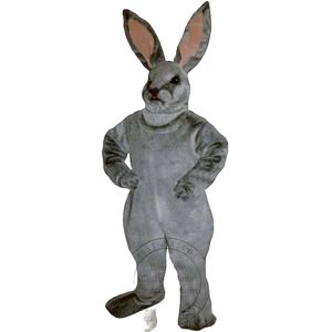 2024 Yeni Yetişkin Tavşan Maskot Kostümü Easter Bunny Kostüm Tema Fantezi Elbise