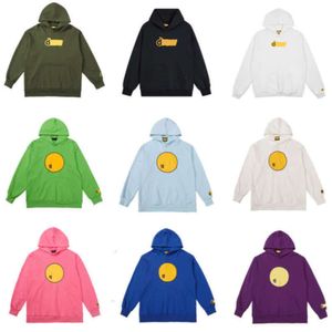 Erkek Moda Krop Sweatshirt Trailtsuits Tasarımcı Smile Hoodies Erkek Kadın Dresweatshirt Mektup Kazak Trailsuit Kız Erkek Ceket Sokak Ceket Hoodie B1ob