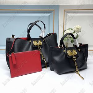 Fashion handbag calf leather texture large V metal crossbody bag shopping bag rivet vintage handbag women's designer pursuit of luxury brand women's shoulder bag