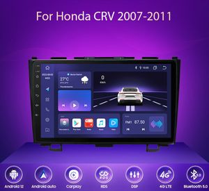 Android Car Multimedia Video Stereo Radio Player for Honda CRV 2007-2011 with Bluetooth GPS Navigation WiFi 4G Wireless Carplay