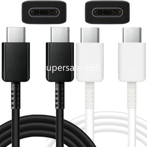 1m 3ft 25W 3A Cavo USB C di ricarica rapida Tipo C Cavi USB C Filo per Samsung Galaxy S8 S10 Nota 10 S20 S22 S23 Huawei S1