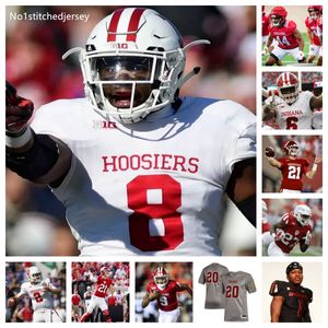 Indiana Hoosiers Football Jersey 51 Patrick Lucas Jr. 4 Anthony Jones 2 James Monds III 6 Phillip Dunnam 88 Sam West 7 Jacob Mangum-Farrar 91 Ledarrius Cox