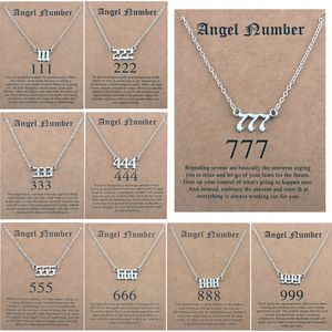 vintage 123456789 number pendant gold necklace designer for woman man jewelry alloy south american womens choker silver stainless steel chain necklaces with card