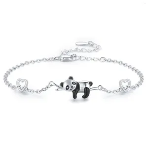 Link Bracelets Panda Bracelet High Quality Cute Animal Jewelry For Woman Girl Gift Brithday Christmas Diy Lover Gifts
