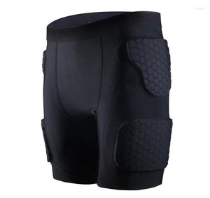 Tapetes Proteção do quadril shorts acolchoados anti -guarda bupadded com favo de favo de mel bloqueia o equipamento de proteção para jovens adultos esportes