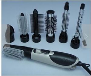 Multifunction electric hair dryer 7 in 1 set hairdressing apparatus High power electric comb5737560