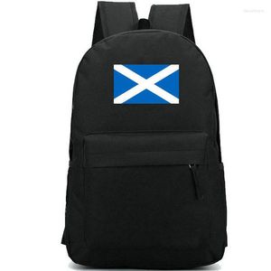 Skolväskor Skottland ryggsäck Cross Flag Daypack Great Alba School BAG Banner Rucksack Satchel Bag Print Day Pack