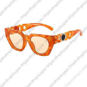 Designer Cat's Eye Sunglasses Female Personality Head Street Shooting Ins Square Glasses Sunglasses