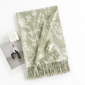 Women Cashmere Scarf Classic Plaid Designer Scarves Soft Touch Warm Wraps with Autumn Winter Long Shawls Mens Scarf