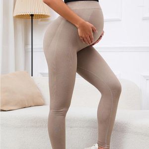 Leggings femininas outono 2023 maternidade legging sexy bulift cintura alta ajustável barriga apoio grávida casual fitness estiramento collants