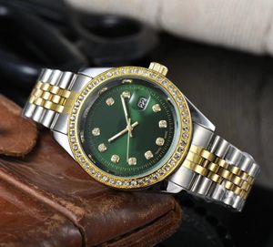 Expensive designer high quality diamond-encrusted men's steel strap watch non-automatic mechanical quartz calendar watch manufacturers agent
