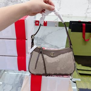 tasarımcı çantası Ophidia Koltuk Altı Çantası Hilal El Çantaları Lüks Kadın Çilek Mektupları Hobo Omuz Çantaları Ayarlanabilir Omuz Askıları Çanta Cüzdan sevimli tote çantalar