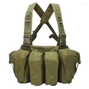 Jacht Jackets Army Accessories Paintball Equipment Outdoor Wargame Chest Rig Tactical Military Vest Molle Magazine Pouch