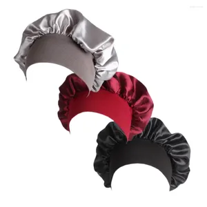 Berets 3pcs Chapéus de Dormir Cabelo Bonnet Quimio Caps Natural Cap