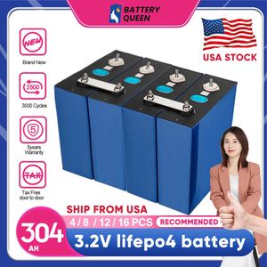 米国株イブ12v24v48v 304AH LifePO4 3.2V Power Bank充電式バッテリーパック