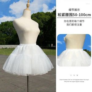 Dog Apparel Lolita Skirt Support Short Soft Yarn Boneless Underskirt Daily Four Layer Half Body Jk Fluffy