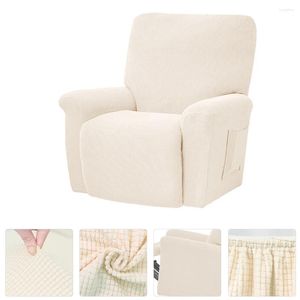 Stol täcker liggande universella täckning av slipcovers för hemmas fåtölj all-inclusive relax Protector Recliner White Child