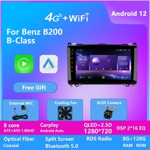 カーマルチメディアビデオGPSナビゲーションAndroidプレーヤーBenz B200 B-Class 2006-2012 DSP Bluetooth Wifi