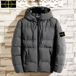 2023 Giacca da uomo in pietra designer Winter Island Giacca calda ispessita da esterno Parka Giacca imbottita in cotone Giacca a vento Cappotto s-2xl