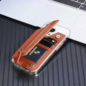 Card Holders Leather Holder Sticker 3M Adhesives Credit ID Mobile Phone Back Pocket Wallet Case Stand Suporte Celular