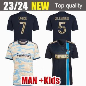 23 24 Philadelphia Soccer Jerseys Union Player Version 2023 2024 Home Away Gazdag Bedoya Carranza Uhre Martinez Glesnes Perea Lowe Mbaizo Football Shirt Z 11.5