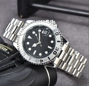 Relógios mecânicos automáticos masculinos relógios de pulso de aço inoxidável completo safira relógio luminoso montre de luxe