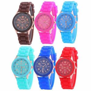 Нарученные часы силиконовые часы мода три глаза Candy Cornies Ladies Childry's Limited Edition Watches abcdefghijklmnabcristwatches