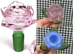 Vintage Rose Flowers Glass Bowl Hookah Bong Original Glass Factory Made Can Put Customer Logo av DHL UPS CNE