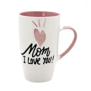 Mugs Mother's Day Mug Cup Unique Ceramic Water Beverage Porcelain For Home